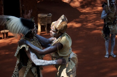 %Kikuyu  traditional dance.